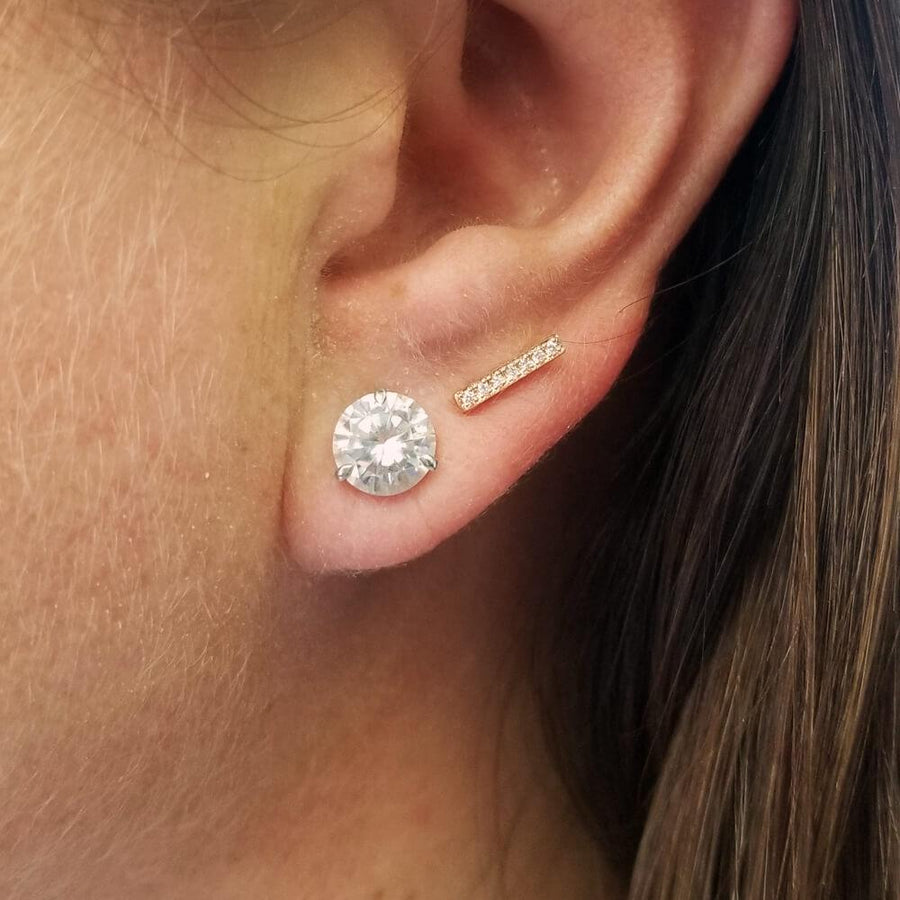Crystal Diamond Earring – zivar.in
